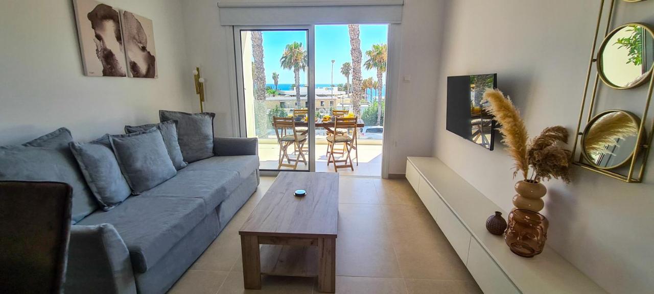 Ferienwohnung Phaedrus Living: Seaview Luxury Flat Limnaria 151 Paphos Exterior foto