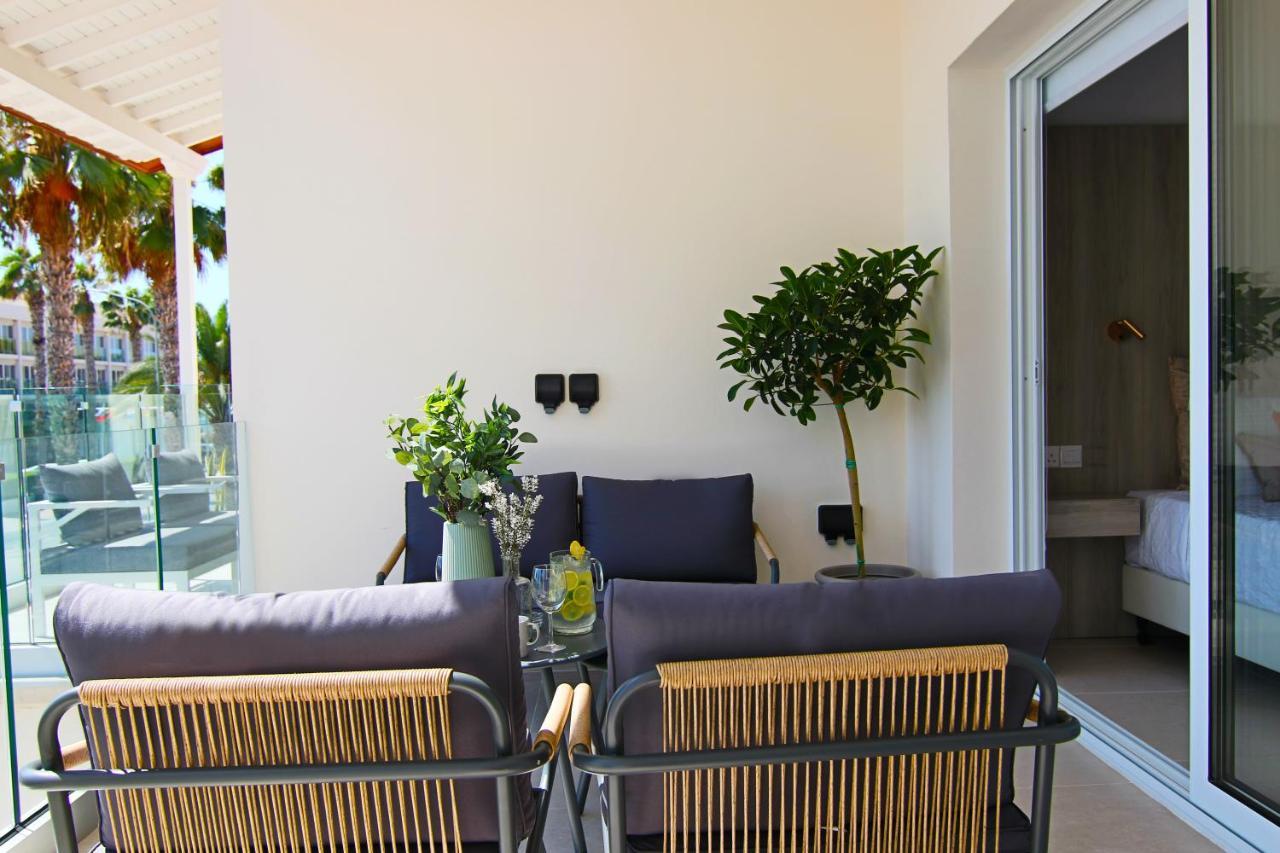 Ferienwohnung Phaedrus Living: Seaview Luxury Flat Limnaria 151 Paphos Exterior foto