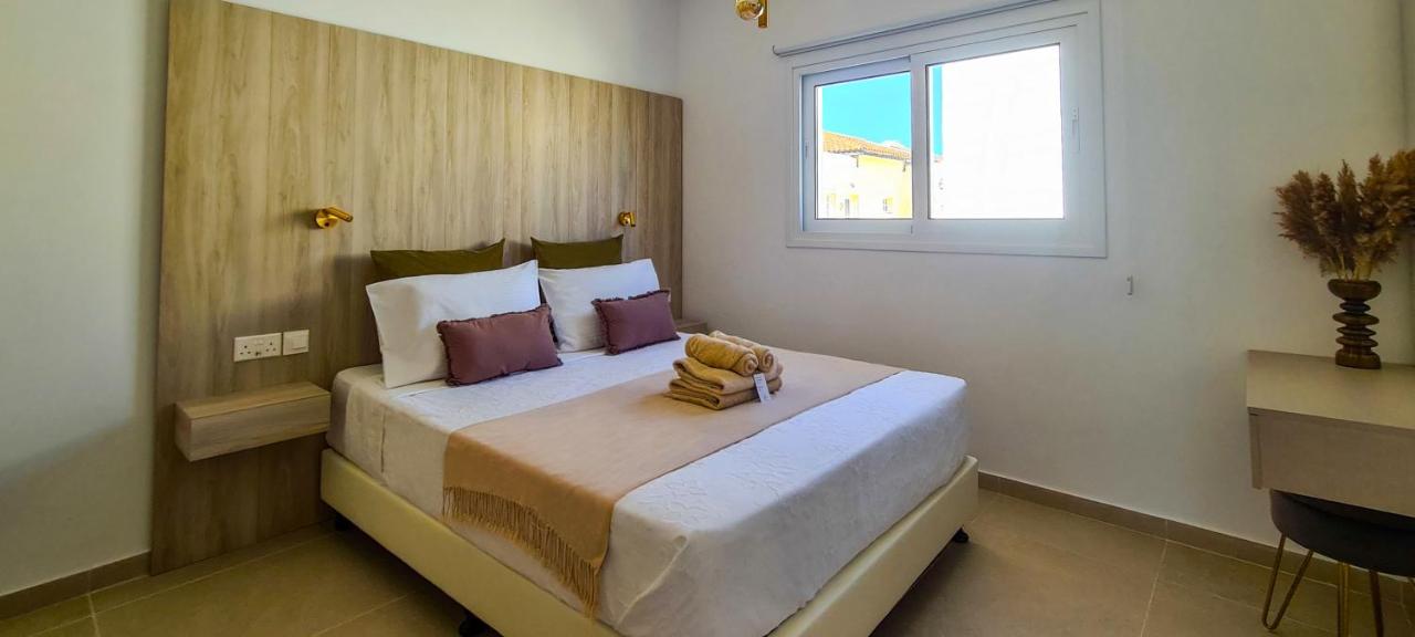 Ferienwohnung Phaedrus Living: Seaview Luxury Flat Limnaria 151 Paphos Exterior foto