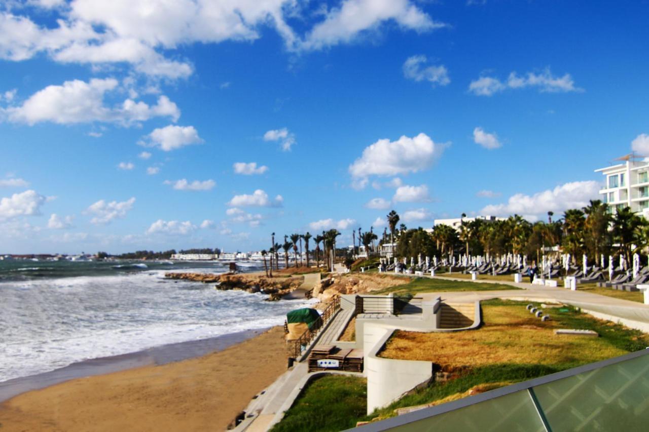 Ferienwohnung Phaedrus Living: Seaview Luxury Flat Limnaria 151 Paphos Exterior foto